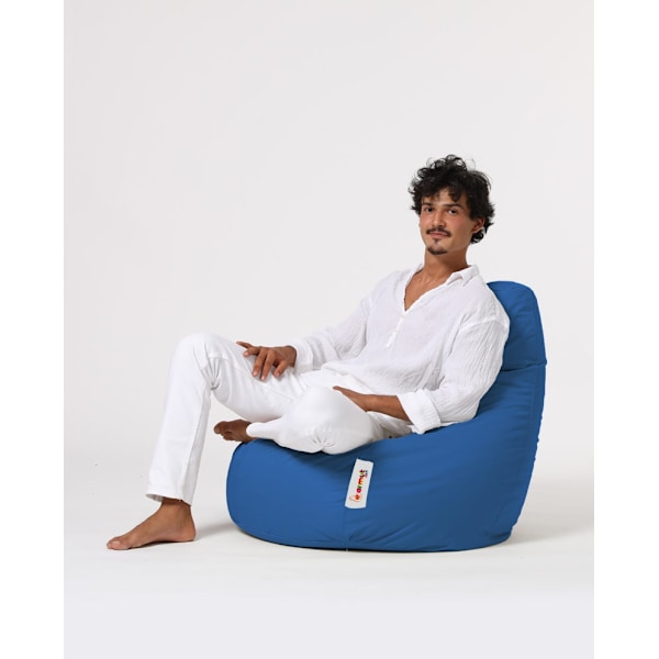 Garden Bean Bag Drop L - Blå