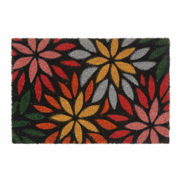 Dörrmatta kokosfiberblommor