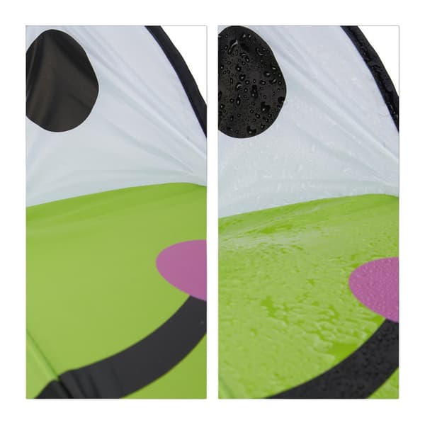 Sateenvarjo lapsille 3D-aiheilla Green