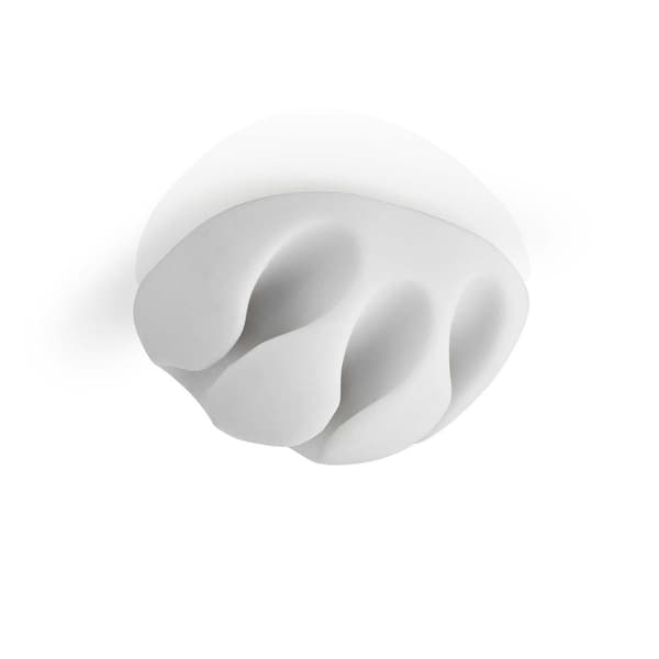 Nedis Mini Cable Clip, jossa 3 reikää - 4 kpl