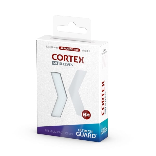 Ultimate Guard Cortex Sleeves Japansk størrelse Transparent (60)