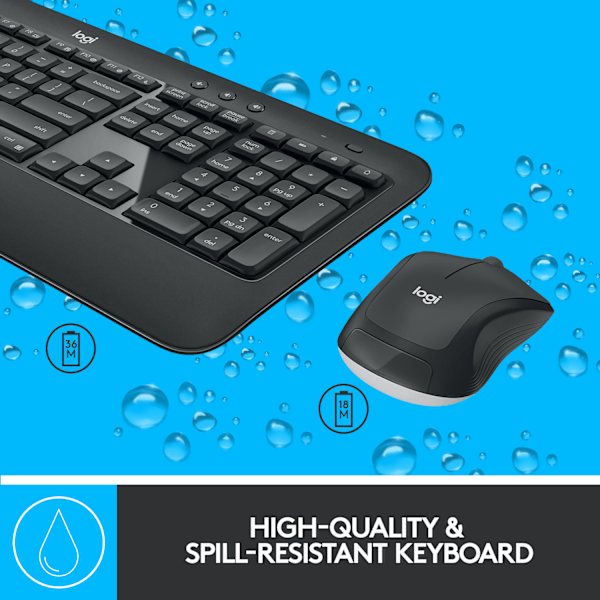 Logitech MK540 Advanced - tangentbord och mus