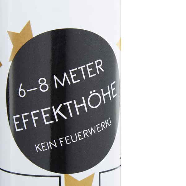 Konfetti kanon guldstjärnor