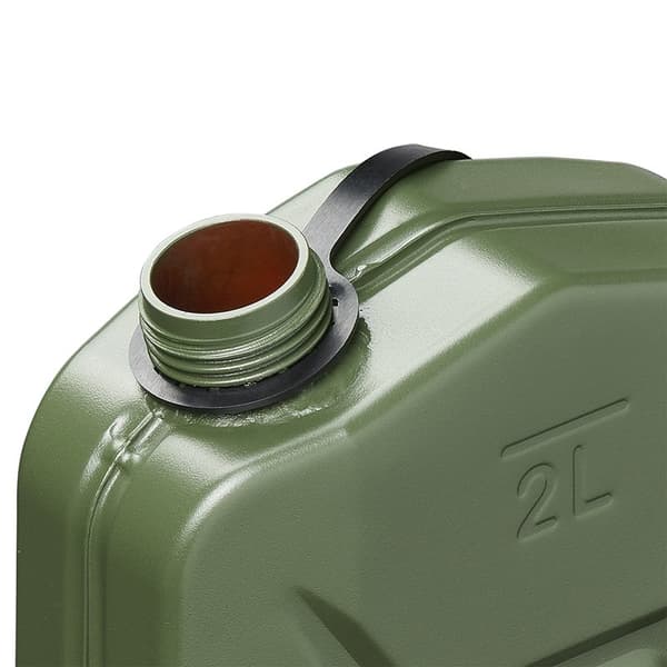 Jerry can 2L metallgrön UN-godkänd