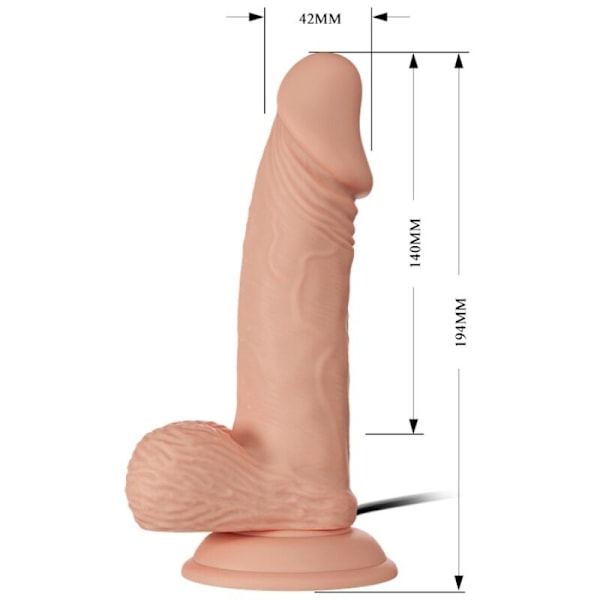 Baile - härligt möte Zebulonvibration 19,4 Cm Naturligt