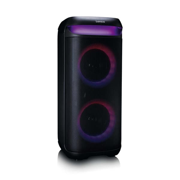 Bluetooth-festhøjttaler, LED-lys, 100W, TWS-parring