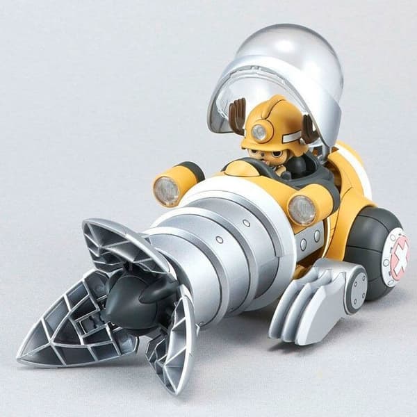 One Piece Chopper Drill Model Kit Figur, 10 cm Størrelse