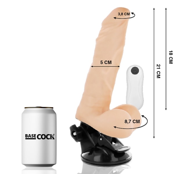 Basecock - Realistisk Böjbar Fjärrkontroll Kött 21 Cm -O- 5 Cm