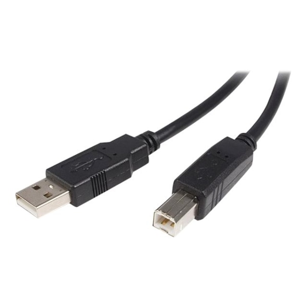 StarTech.com 0,5 m USB 2.0 A til B-kabel M/M - USB-kabel - USB (han) til USB type B (han)
