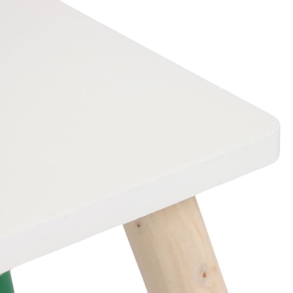 Dinosauriebarnbord och stolar, 3 delar, MDF och furu