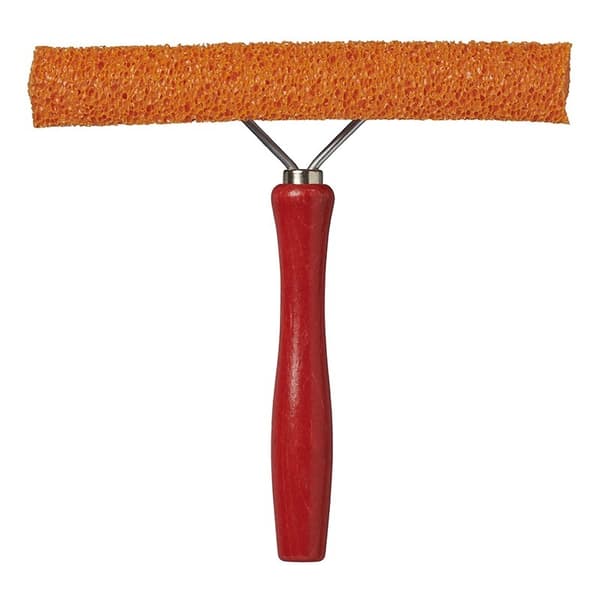 Skrap 20cm med trähandtag