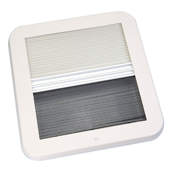 Kattoluukku 400x400 mm ilman jatkuvaa ilmanvaihtoa läpinäkyvä led