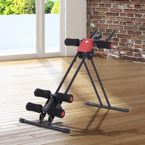 Abdominal Trainer Back Trainer Home Trainer -Kuntolaite Lihasten Treenaajan Led-Näytöllä
