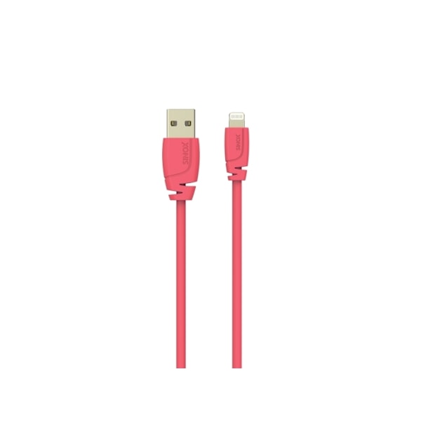 Sinox PRO Lightning kabel m/original Apple™ chip. 1m. Pink