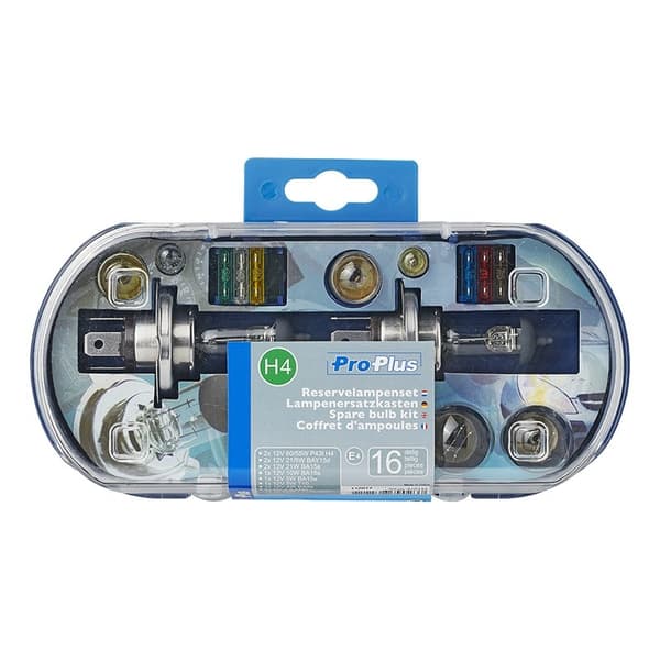 Reservlampsats H4 16-delar