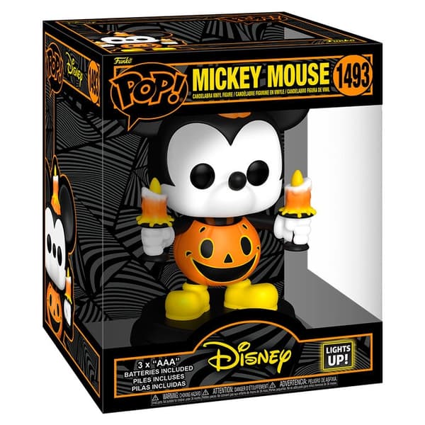 Mickey Mouse græskar figur til Halloween indretning