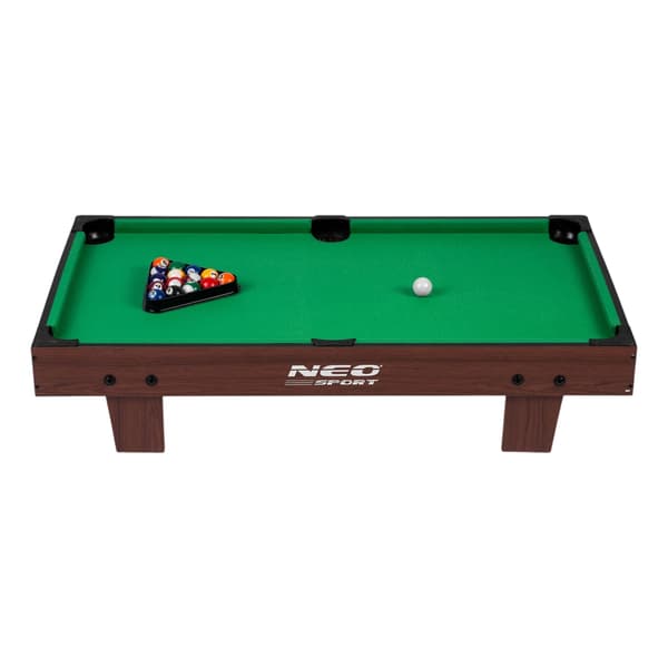Poolbord til spil, 92 x 52 x 19 cm, Model NS-806