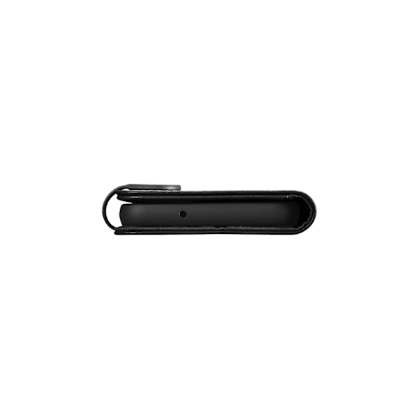 Plånboksfodral i läder till Samsung Galaxy S23+ Plånboksfodral, svart