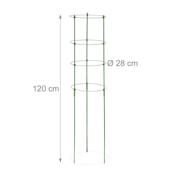 Kasvituki 120 cm, sarja 2 kpl