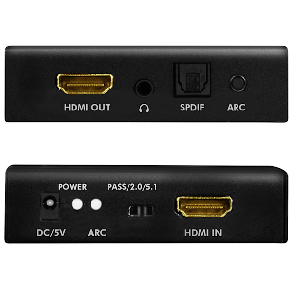 HDMI Audio extractor 2/5.1CH 4K ARC HDR SPDIF