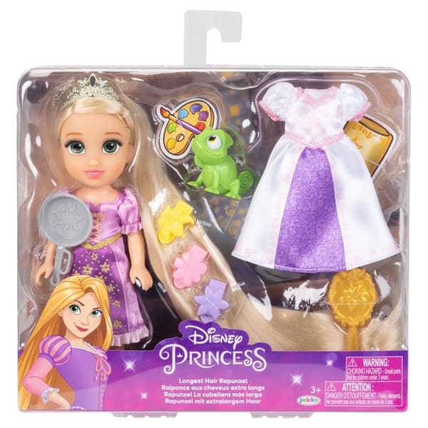 Rapunzel docka 15 cm, Disney Princess Samlarfigur