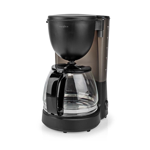Kaffebryggare | Filtrera kaffe | 1.25 l | 10 Koppar | Varmhållningsfunktion | Svart