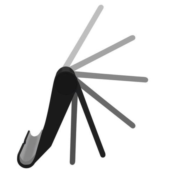 Holder - sort telefonstativ