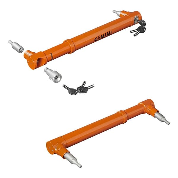 Hjulklemme Gemini til dobbeltaksel