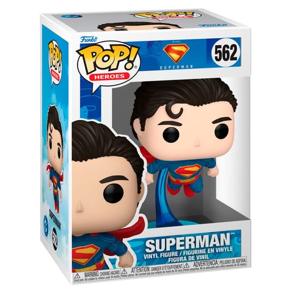 Superman Action Figur, 12-tommer samleobjekt, DC Comics