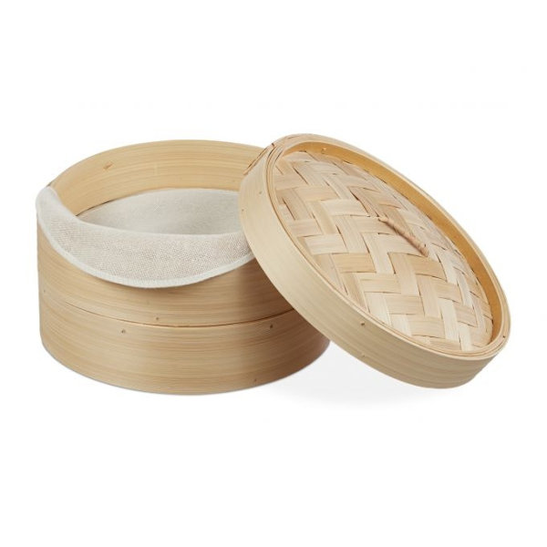 Ångkokare i bambu 26 cm
