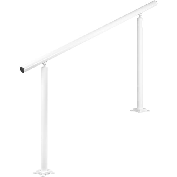 Trappräcke i aluminium, 150 cm, justerbart, 0–5 steg