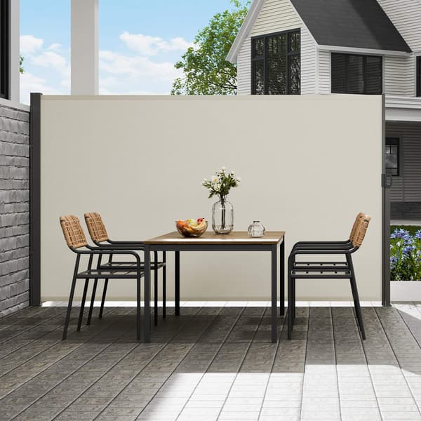 Udtrækkelig sidemarkise 180x300cm, vandtæt UV30+