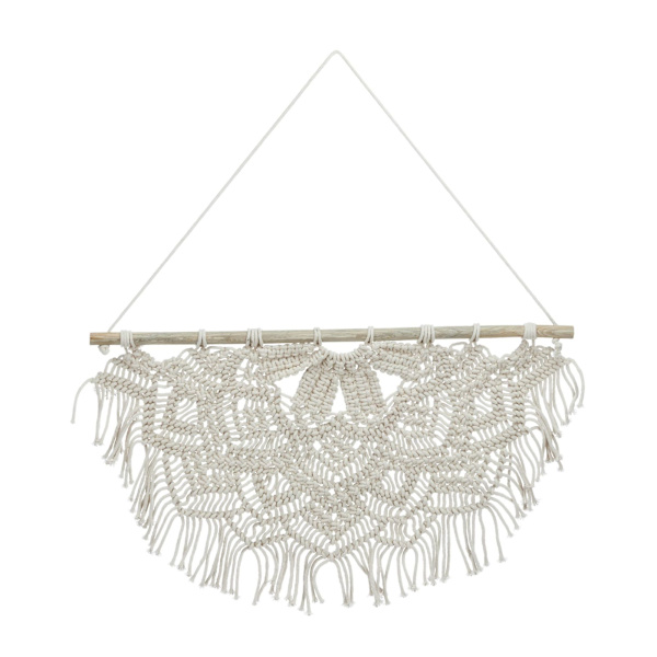 Zig-Zag Macramé Vægophæng
