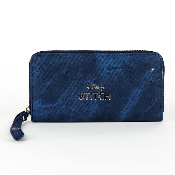 Stitch tegnebog med flere kortpladser og lynlåsrum