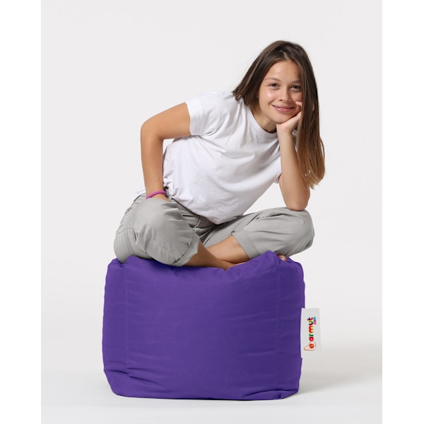 Garden Pouff Square Pouf - violetti