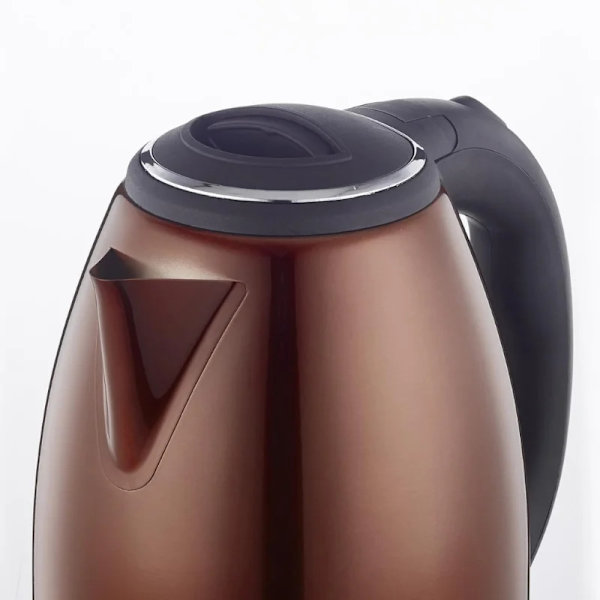 Herzberg HG-5011COP: 1,8L 1500W elkedel i rustfrit stål - kobber