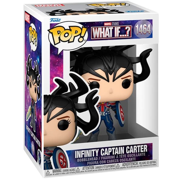 Marvel What If Captain Carter Action Figur, 6-tums samlarobjekt