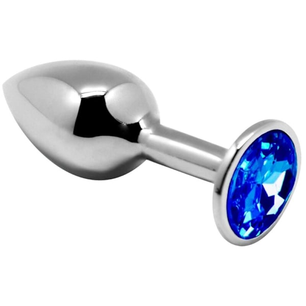 Alive - Anal Pleasure Mini Plug Metal Blue Koko M