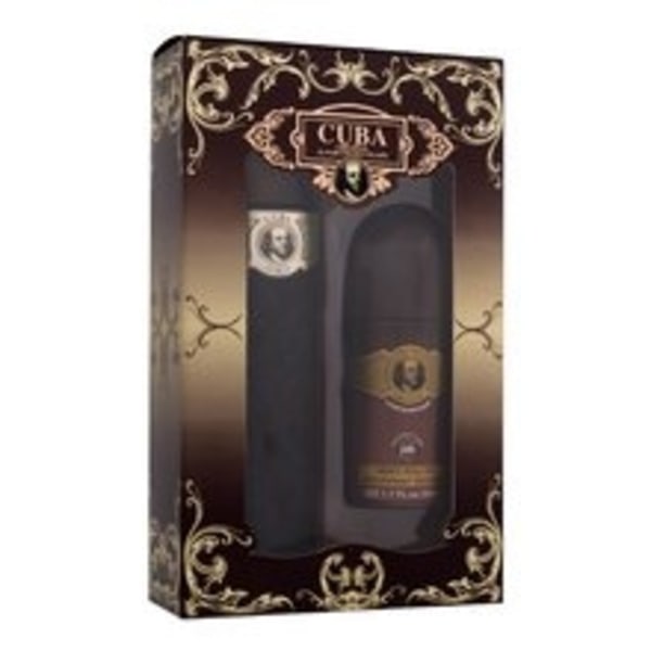 Cuba - Gold Gift set EDT 100 ml and deodorant 50 ml 100ml