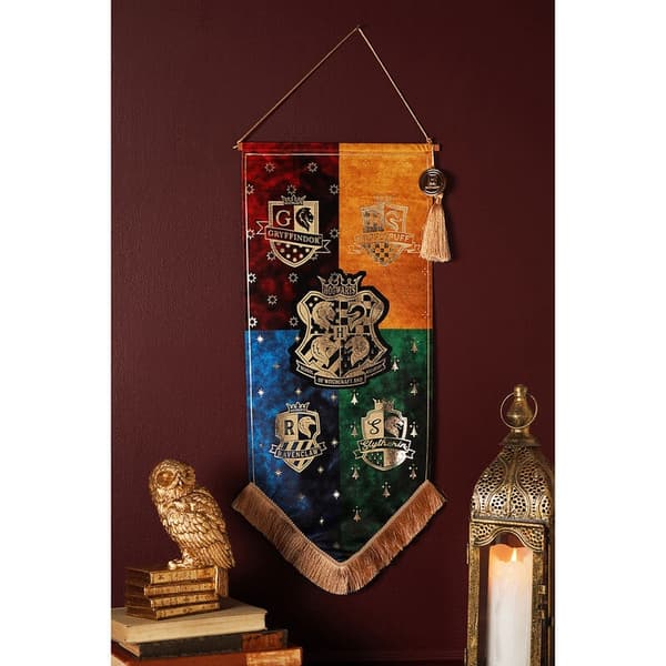 Harry Potter Hogwarts-husene banner