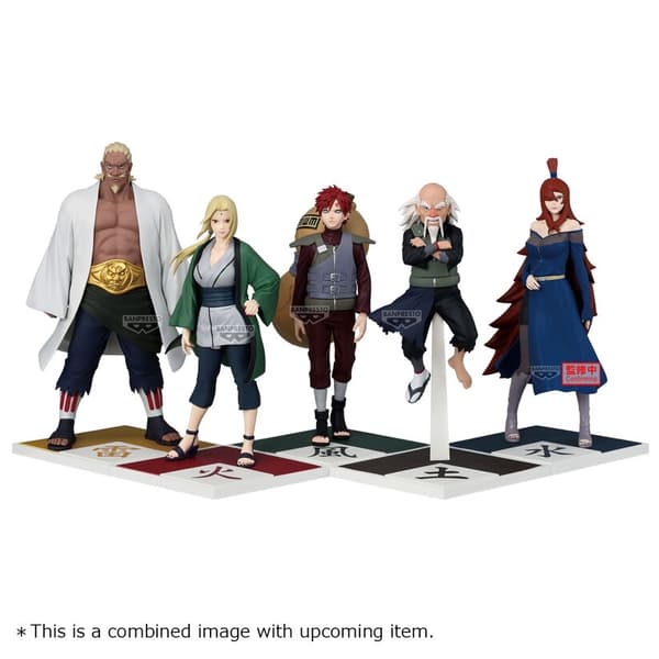 Naruto Shippuden Kazekage Gaara figur 17cm