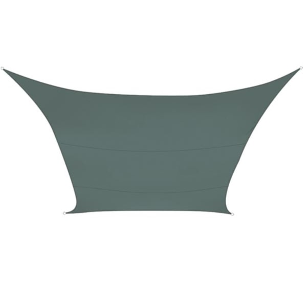 Shade Sail - Rektangulär - 2 X 3 M - Färg: Grön Grå