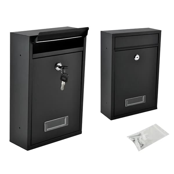 Postkasse S6237 - sort