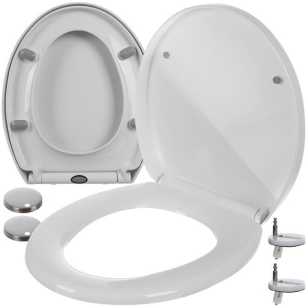 Pehmeästi sulkeutuva wc-istuin Ruhhy 24547