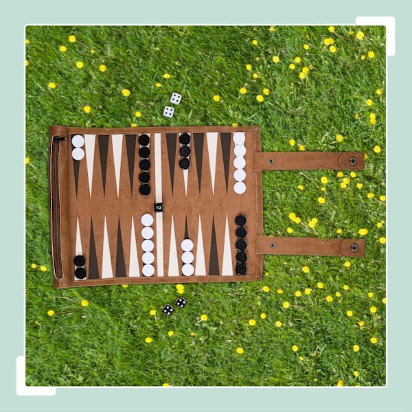Backgammon att rulla