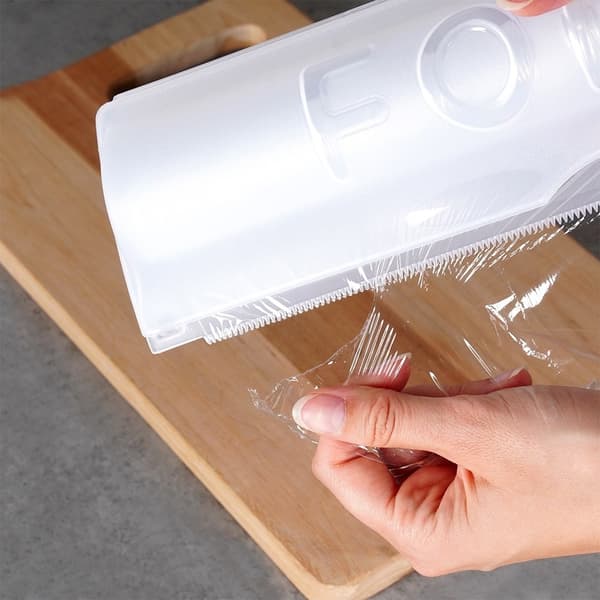 Praktisk dispenser til plast- og alufolie