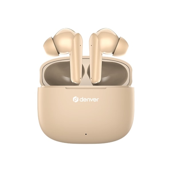 DENVER TWE-48NU - True wireless-hörlurar med mikrofon - inuti örat - Bluetooth - naturlig