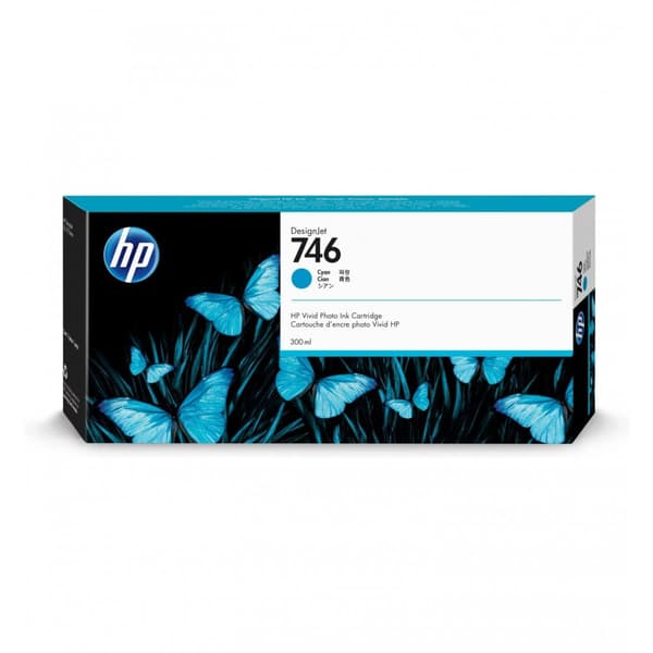 HP blæk P2V80A 746 Cyan