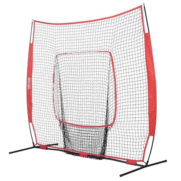 Baseboll Softboll Träningsnät 7x7ft, Strike Zone, Bag