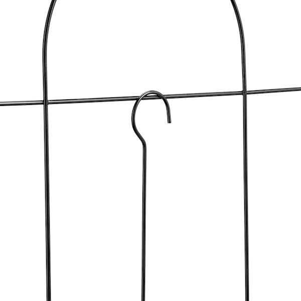 5-delat sängstaket i metall